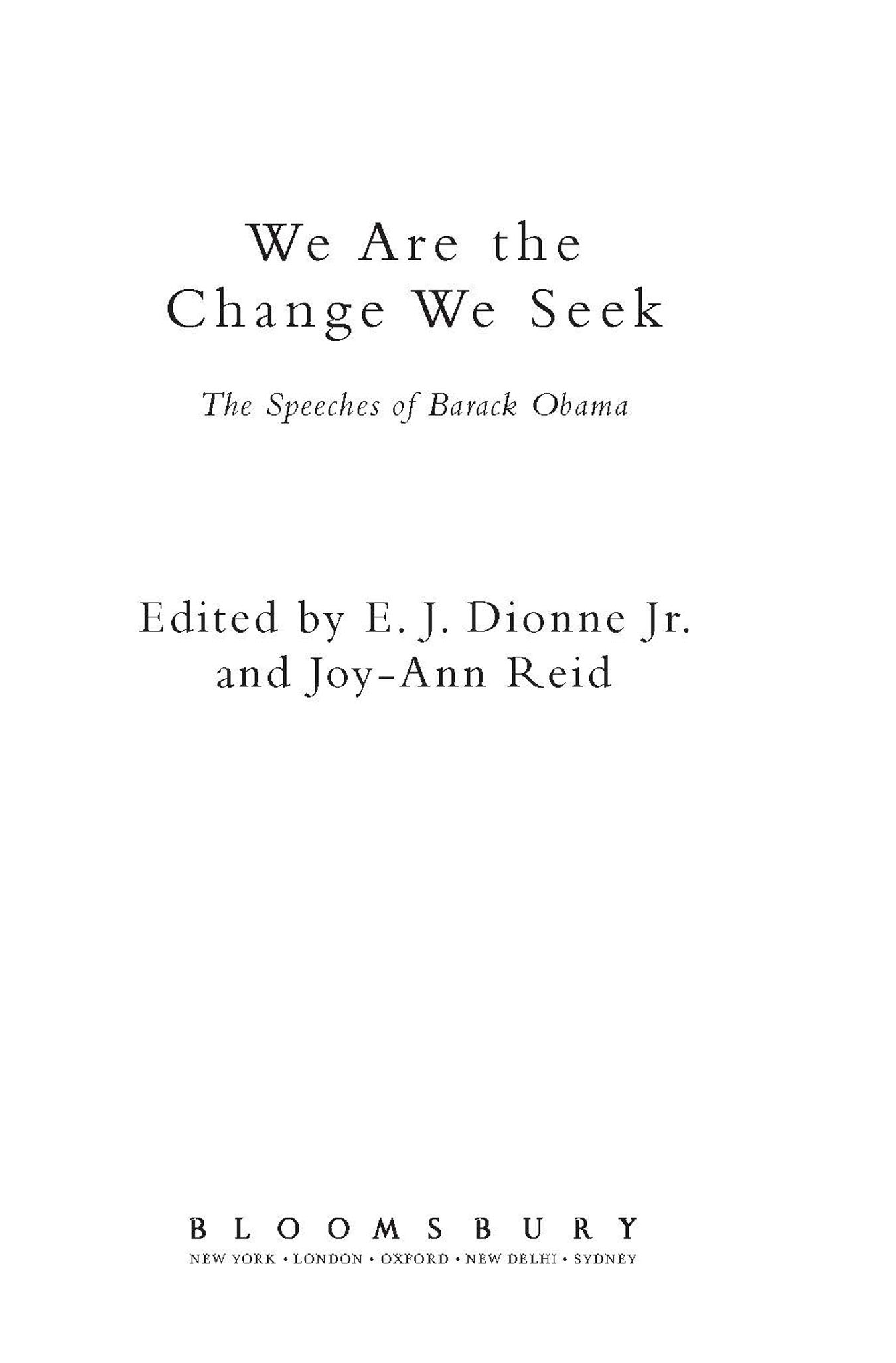 CONTENTS LET US MARCH Barack Obama and the Audacity of Persuasion E J - photo 1