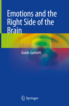 Guido Gainotti - Emotions and the Right Side of the Brain