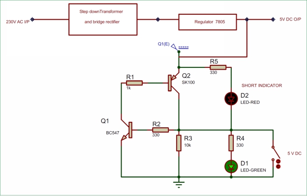 Working of Short Circuit Protection Circuit A basic low force DC Short-circuit - photo 4