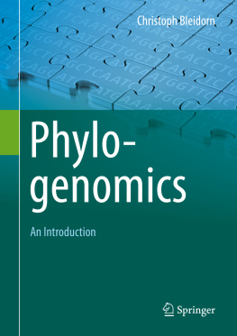 Christoph Bleidorn - Phylogenomics