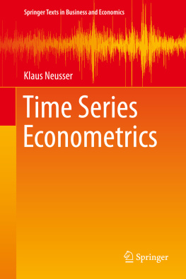 Klaus Neusser - Time Series Econometrics
