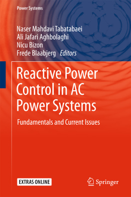 Naser Mahdavi Tabatabaei Ali Jafari Aghbolaghi Nicu Bizon Reactive Power Control in AC Power Systems