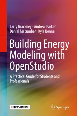 Larry Brackney Building Energy Modeling with OpenStudio