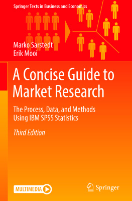 Marko Sarstedt - A Concise Guide to Market Research
