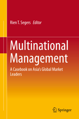 Rien T. Segers Multinational Management