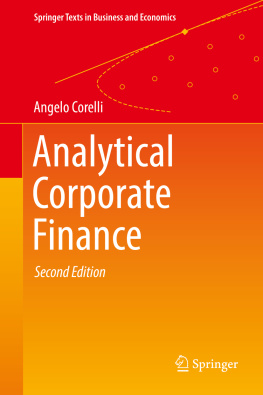 Angelo Corelli - Analytical Corporate Finance