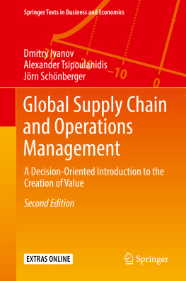 Dmitry Ivanov - Global Supply Chain and Operations Management