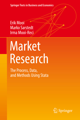 Erik Mooi Marko Sarstedt - Market Research