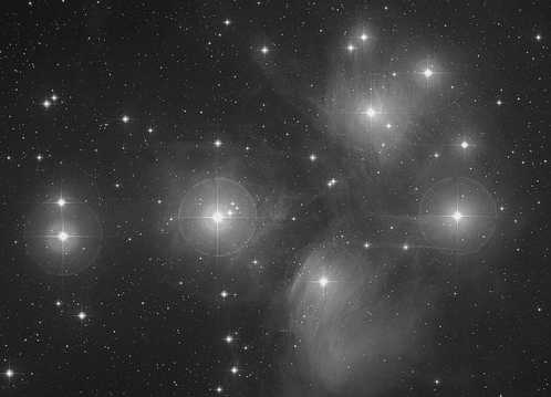 Fig 12 The Pleiades is one of the best-known open star clusters The six - photo 2