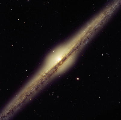 Fig 12 We see the spiral galaxy NGC4565 from the side edge-on an observer - photo 2