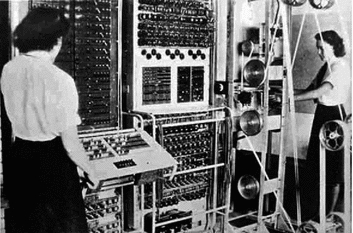 Fig 11 Control panel and paper tape transport view of a Colossus Mark II - photo 1