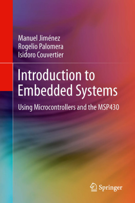 Manuel JimГ©nez Rogelio Palomera - Introduction to Embedded Systems