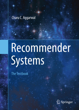 Charu C. Aggarwal Recommender Systems