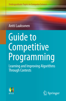 Antti Laaksonen - Guide to Competitive Programming