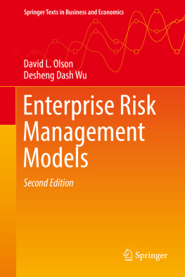 David L. Olson - Enterprise Risk Management Models