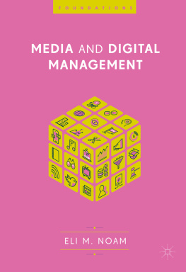 Eli M. Noam - Media and Digital Management