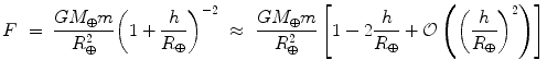 14 If h R then the second term in square brackets is much smaller than the - photo 10