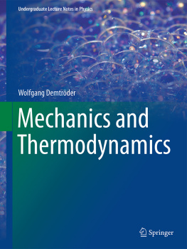 Wolfgang DemtrГ¶der - Mechanics and Thermodynamics