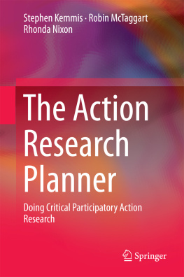 Stephen Kemmis Robin McTaggart The Action Research Planner