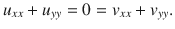 The CauchyRiemann equations themselves represent a system of PDEs The Laplace - photo 12