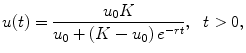 where is the initial population The logistic model accurately describes some - photo 4