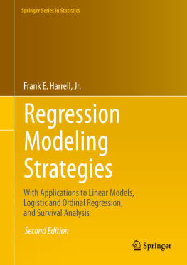 Frank E. Harrell - Regression Modeling Strategies