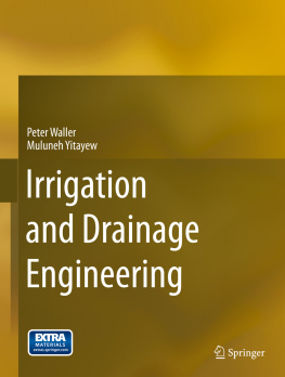 Peter Waller Irrigation and Drainage Engineering