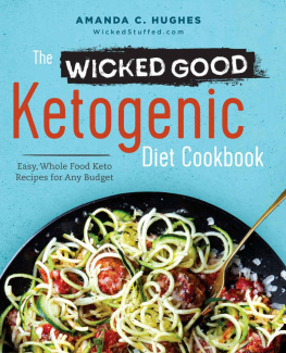 Amanda C. Hughes - The Wicked Good Ketogenic Diet Cookbook: Easy, Whole Food Keto Recipes for Any Budget