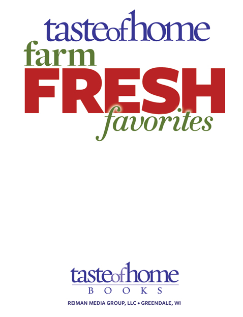 tasteofhome A TASTE OF HOMEREADERS DIGEST BOOK 2012 Reiman Media Group LLC - photo 1