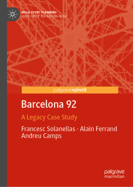 Francesc Solanellas - Barcelona 92: A Legacy Case Study