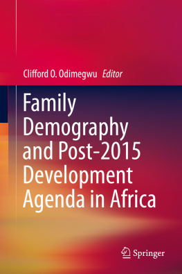 Clifford O. Odimegwu - Family Demography and Post-2015 Development Agenda in Africa