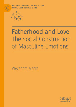 Alexandra Macht - The Social Construction of Masculine Emotions