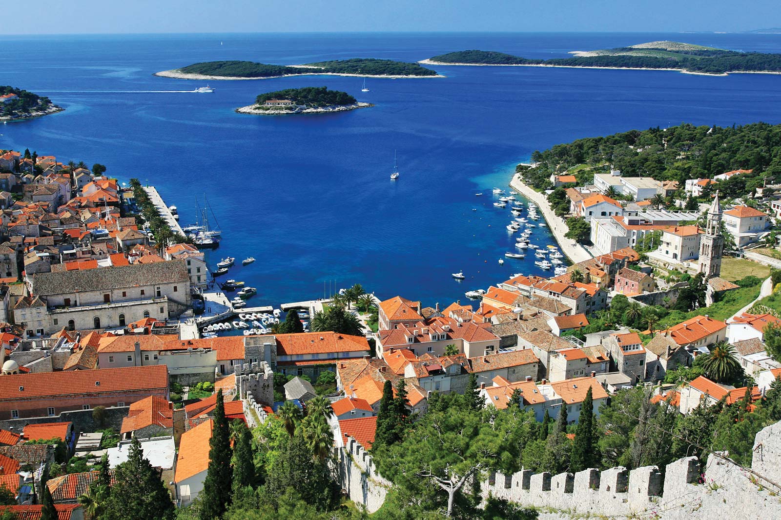 view of marina on Hvar Croatia Croatia and Slovenia have become popular and - photo 8