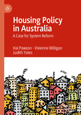 Hal Pawson - Housing Policy in Australia: A Case for System Reform