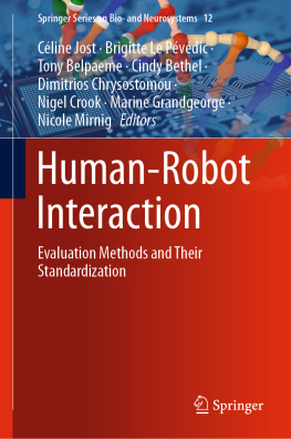 Céline Jost Human-Robot Interaction: Evaluation Methods and Their Standardization