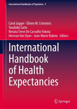 Carol Jagger International Handbook of Health Expectancies