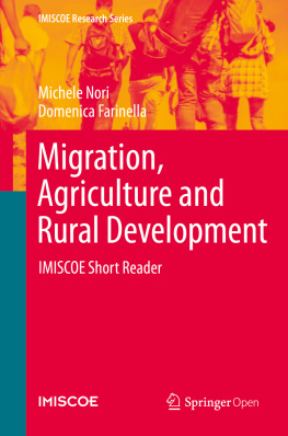Michele Nori - Migration, Agriculture and Rural Development: IMISCOE Short Reader