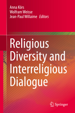 Anna Körs - Religious Diversity and Interreligious Dialogue