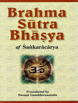 Swami Gambhirananda - Brahma Sutra Bhasya Of Shankaracharya