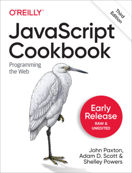 John Paxton - JavaScript Cookbook, 3rd Edition
