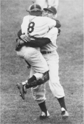 The perfect ending to a perfect gameOctober 8 1956 AP Photos W hen people - photo 4