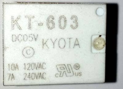 5V Cubic Relay This hand-off has 5 pins On the off chance that we view the - photo 2