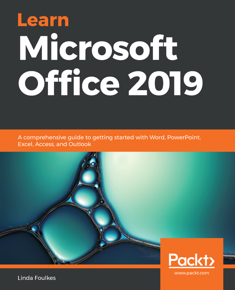 Learn Microsoft Office 2019 A comprehensive guide to getting started with - photo 1