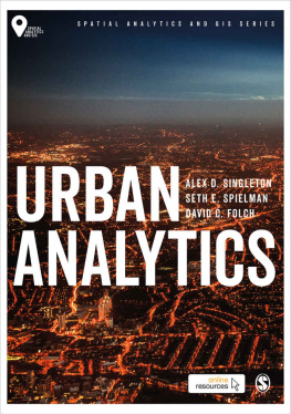 Alex David Singleton - Urban Analytics (Spatial Analytics and GIS)