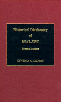 title Historical Dictionary of Malawi African Historical Dictionaries - photo 1