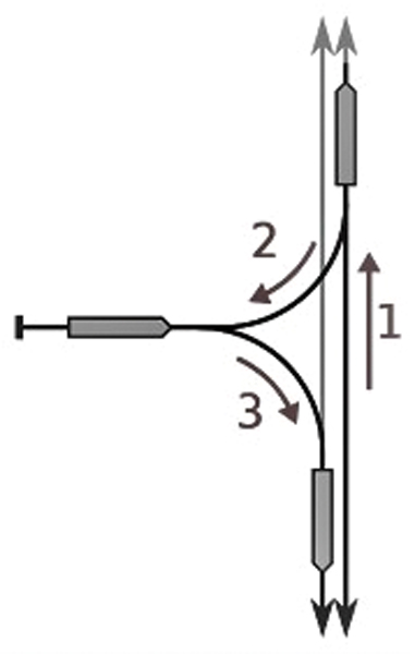 Diagram of a wye for turning trains Courtesy Wikipedia Banff Springs and - photo 13