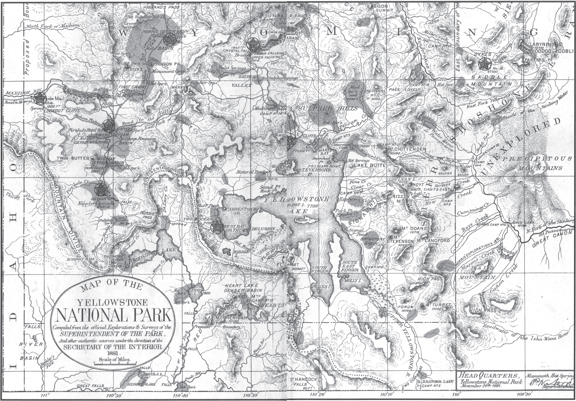 Yellowstone National Park 1881 Courtesy of the Library of Congress - photo 2