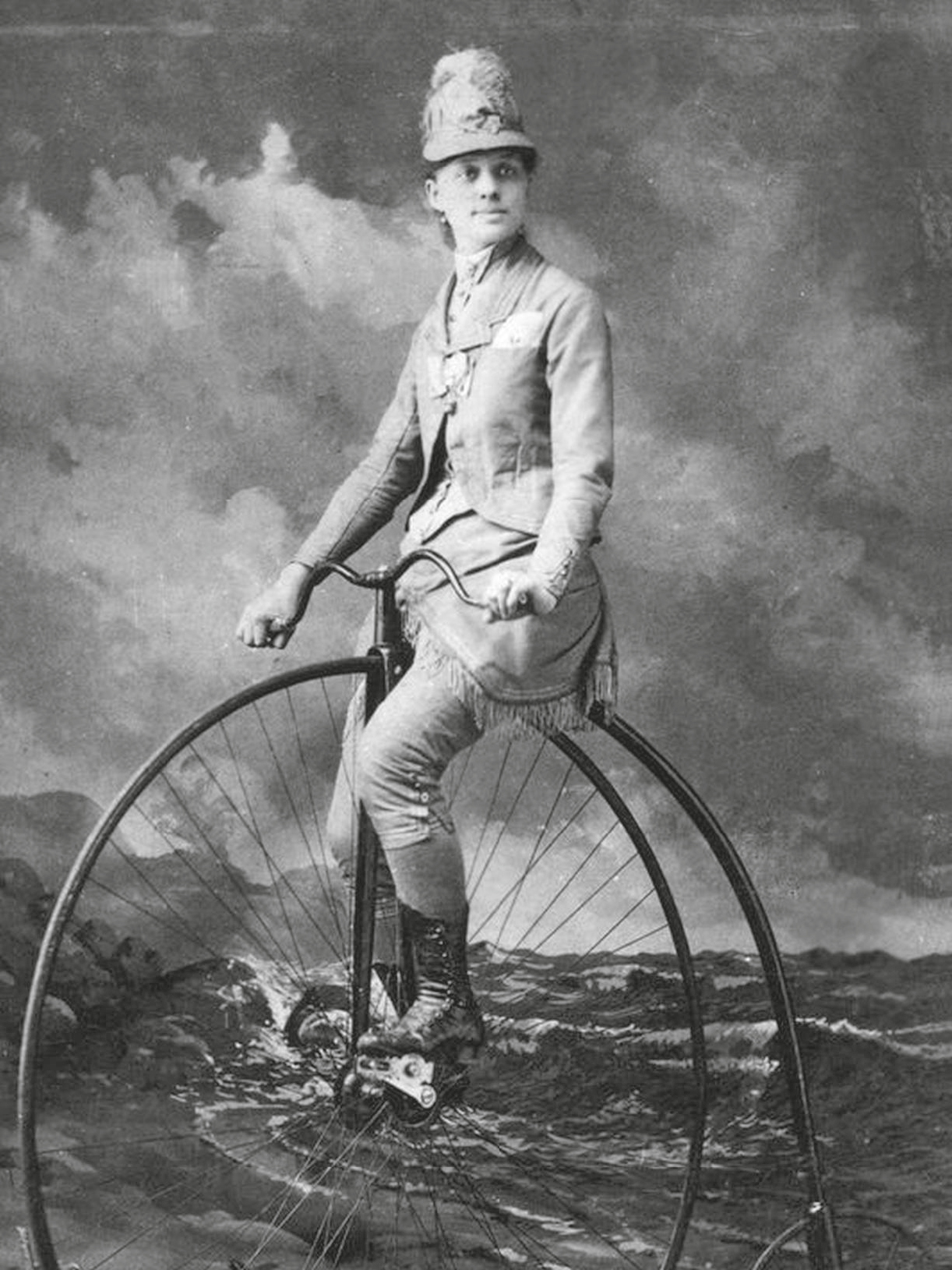 Elsa von Blumen US high-wheel competitive cyclist circa 1882 Marguerite - photo 10