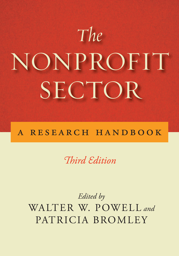 THE NONPROFIT SECTOR A Research Handbook THIRD EDITION Edited by Walter - photo 1