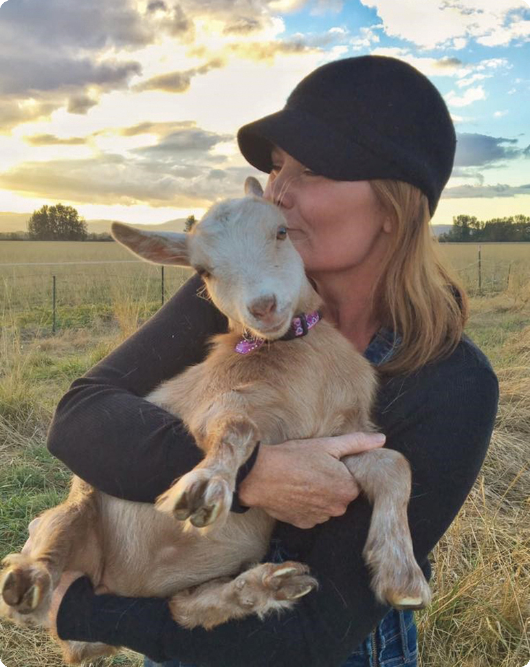 Nuzzling with Annie on my farm Most of the time I enjoyed my goats by - photo 6